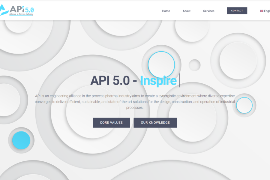 spletna stran API 5.0